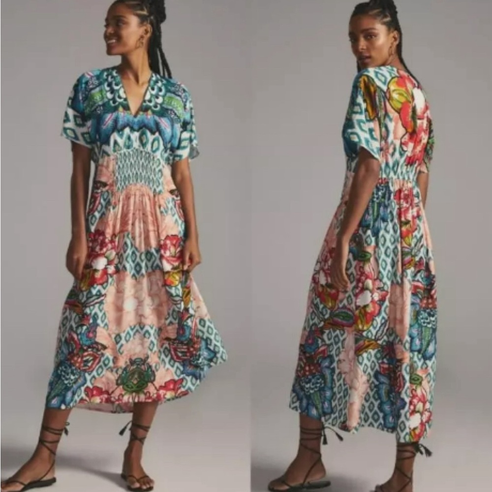 Anthropologie BL-NK The Tatiana Kaftan